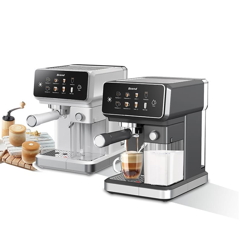 Anmir PCM701 Espresso coffee maker 3in1 Latte Machine with milk tank for espresso,capuccinos&Lattes